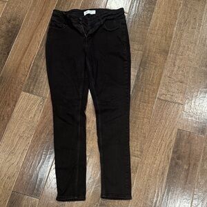 BKE Women's Dark Skinny Jeans